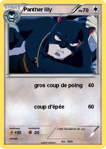 Pokemon Panther lily
