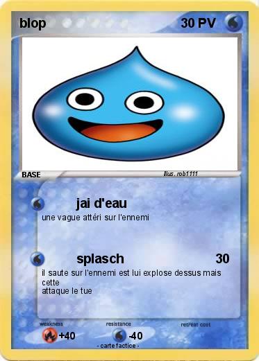 Pokemon blop