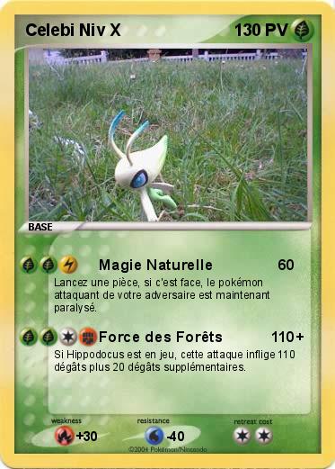 Pokemon Celebi Niv X
