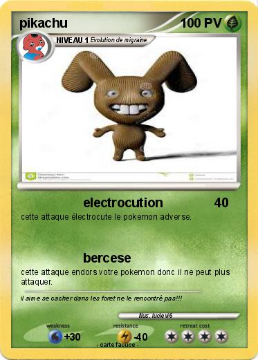 Pokemon pikachu