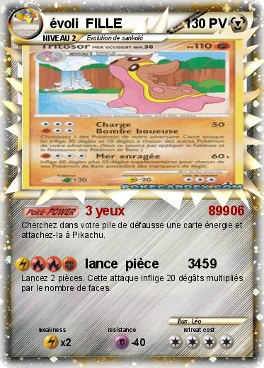 Pokemon évoli  FILLE