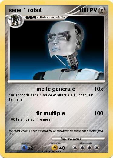 Pokemon serie 1 robot