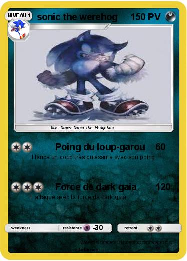 Pokemon sonic the werehog
