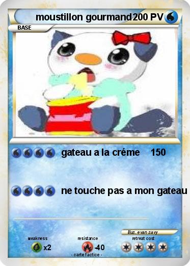 Pokemon moustillon gourmand