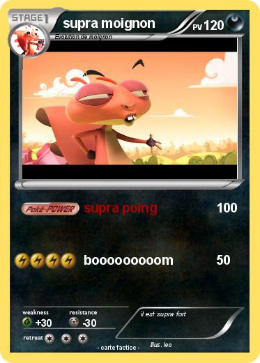 Pokemon supra moignon