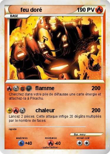 Pokemon feu doré