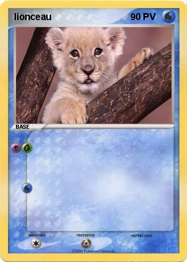 Pokemon lionceau