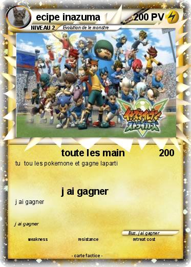 Pokemon ecipe inazuma