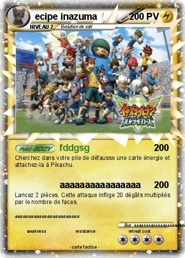 Pokemon ecipe inazuma