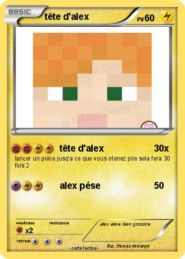 Pokemon tête d'alex