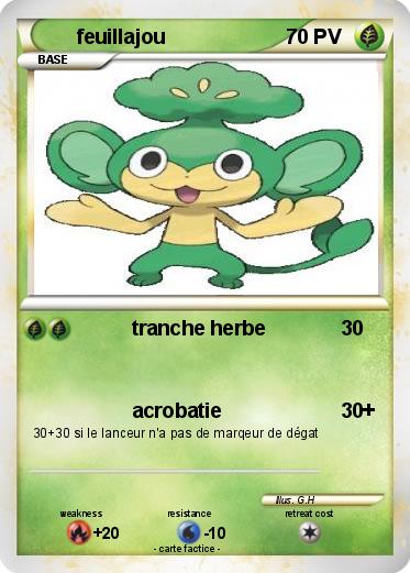 Pokemon feuillajou
