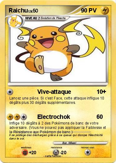 Pokemon Raichu