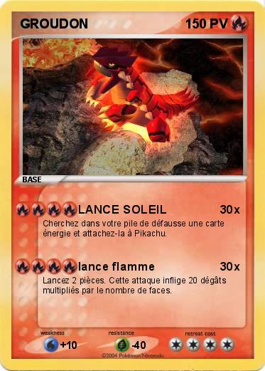 Pokemon GROUDON