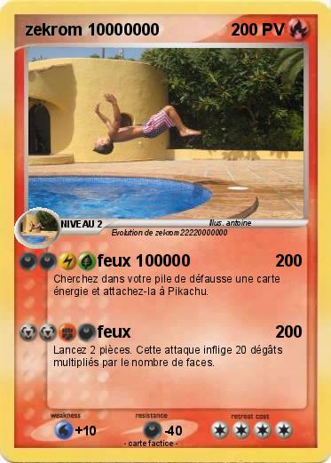 Pokemon zekrom 10000000