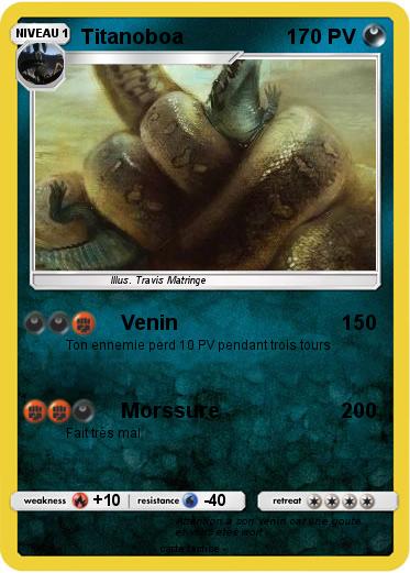 Pokemon Titanoboa