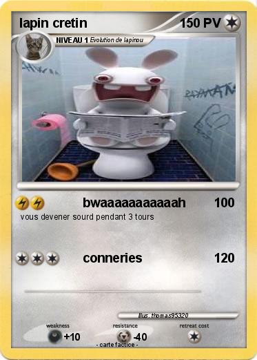 Pokemon lapin cretin