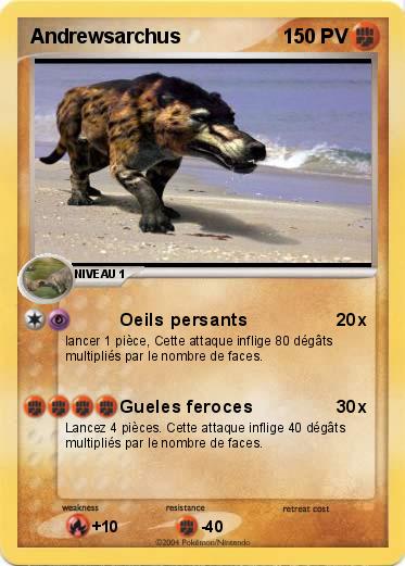 Pokemon Andrewsarchus