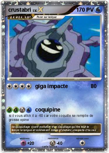 Pokemon crustabri