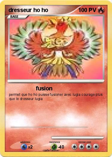 Pokemon dresseur ho ho