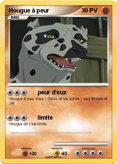 Pokemon Hougue à peur