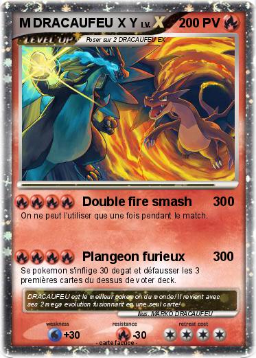 Pokemon M DRACAUFEU X Y