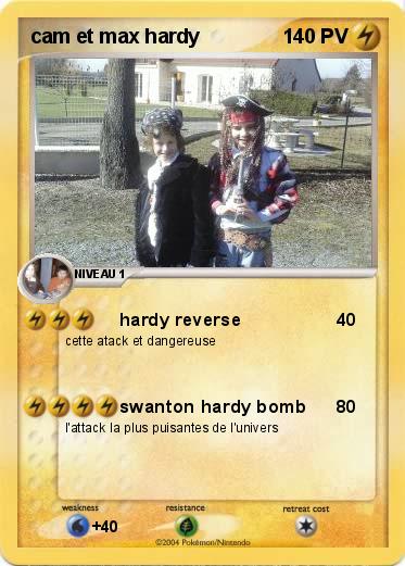 Pokemon cam et max hardy