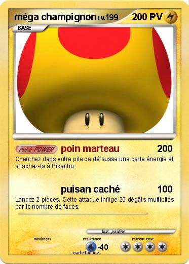 Pokemon méga champignon