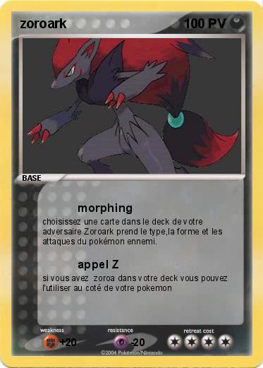 Pokemon zoroark