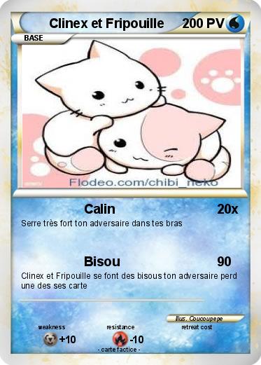 Pokemon Clinex et Fripouille