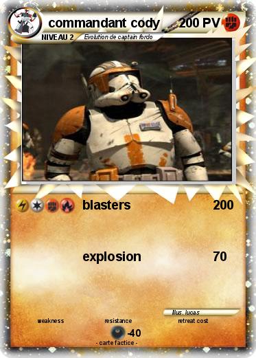 Pokemon commandant cody