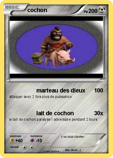 Pokemon cochon