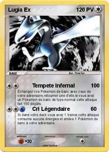 Pokemon Lugia Ex