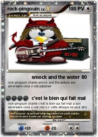 Pokemon rock-pingouin