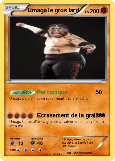 Pokemon Umaga le gros lard