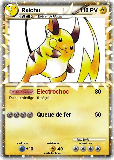 Pokemon Raichu