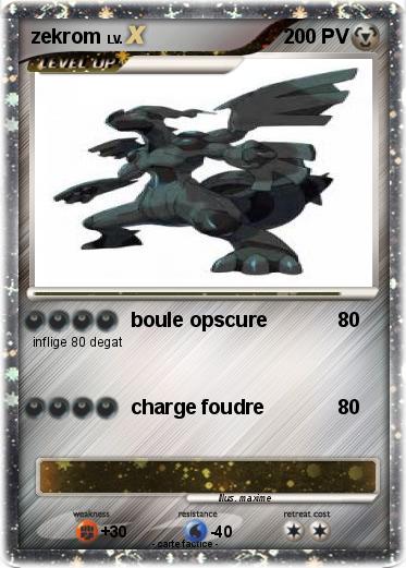 Pokemon zekrom