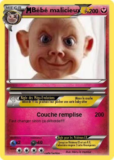 Pokemon Bébé malicieux