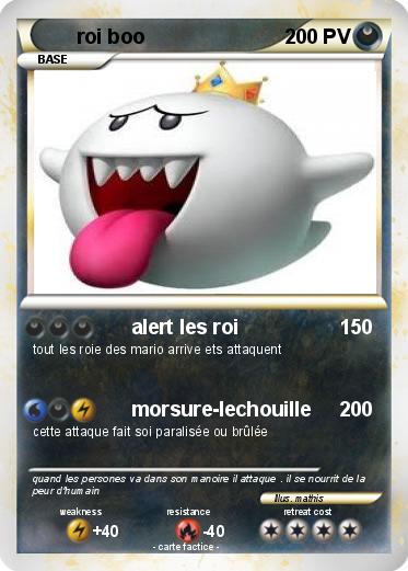 Pokemon roi boo