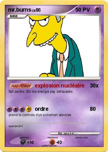 Pokemon mr.burns