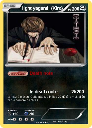 Pokemon light yagami  (Kira)             251