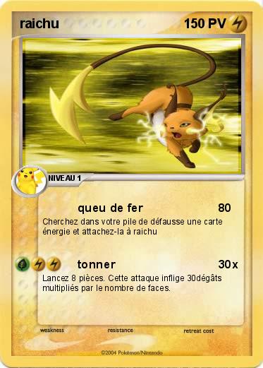 Pokemon raichu