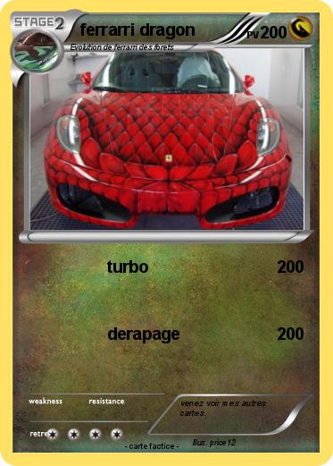 Pokemon ferrarri dragon