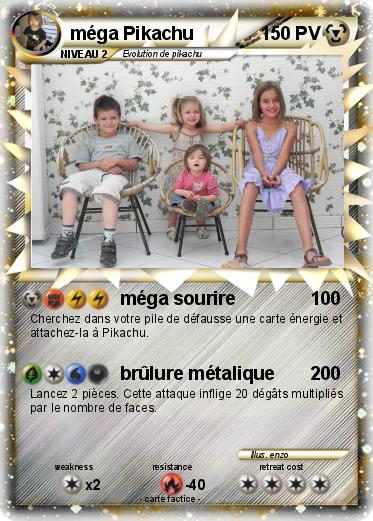 Pokemon méga Pikachu