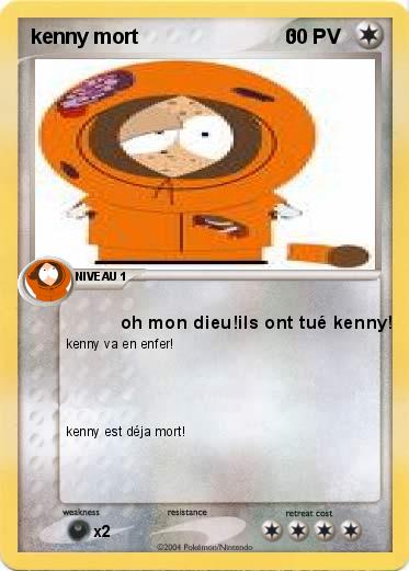 Pokemon kenny mort                          0