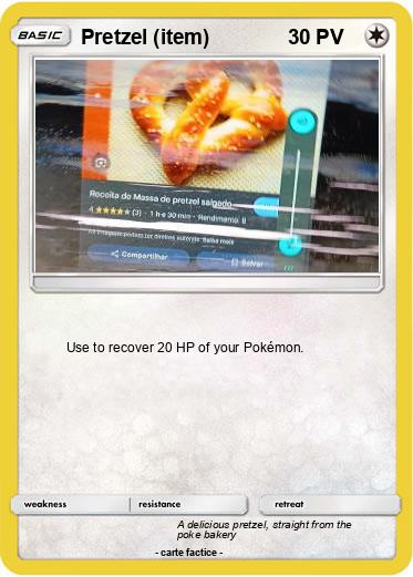 Pokemon Pretzel (item)