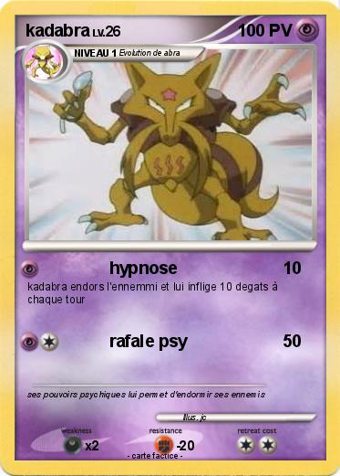 Pokemon kadabra