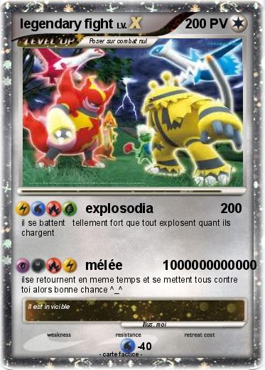 Pokemon legendary fight
