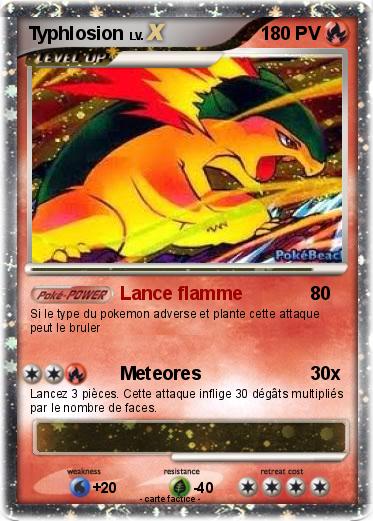 Pokemon Typhlosion