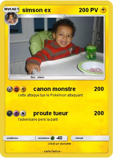 Pokemon simson ex