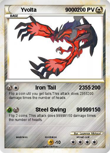 Pokemon Yvolta                   9000